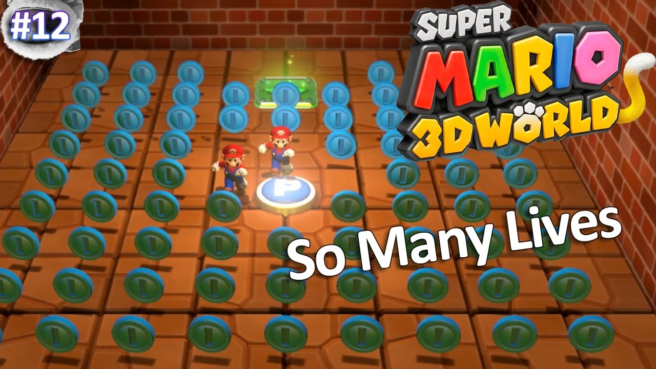 🎮 Super Mario 3D World | World 4 - Almost Ran Out of Lives