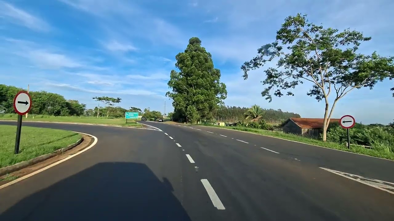 Driving in Road Adamantina à Flórida Paulista SP #brazil #highway #travel #ontheroad #worldcities