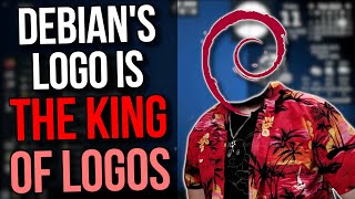 Debian's Swirl Was Made In Adobe Illustrator