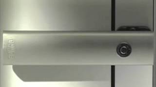 ガードロック 使用例動画　錠付スライドラッチ