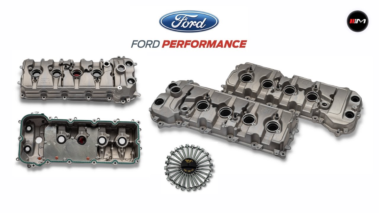 Ford Racing Rocker Covers Ford Performance - S550 Mustang Rocker / Cam Covers - YouTube