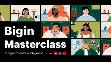 Bigin Masterclass #6 | Bigin x Zoho Flow Intgeration