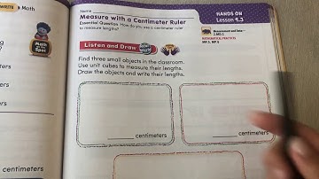 9.3 Go Math! (2nd grade)