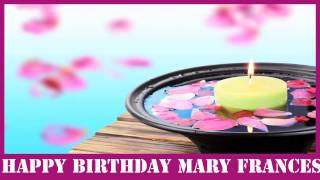MaryFrances   Birthday Spa - Happy Birthday