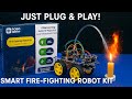 Pre-Assembled Fire-Fighting Robot Kit | Build &amp; Test Smart Fire Extinguisher Robot | RoboArmy