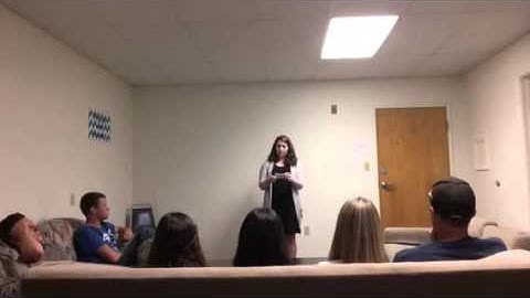 Self-Introduction Speech- CST 100