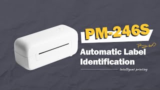 Itari Bluetooth Etikettendrucker Labeldrucker Thermodrucker DHL Etikettendrucker Tragbarer Etikettiergerät für Barcode Versandetiketten kompatibel mit DHL Hermes DPD GLS UPS