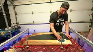 Restoration table d'epoxy / river table restoration 😊