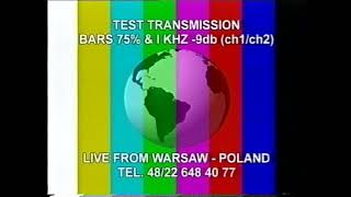 Testcard Warsaw Poland