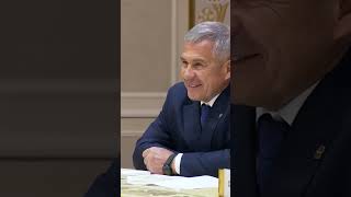 🔥Лукашенко ВСТРЕТИЛСЯ с Рустамом Миннихановым, 🔥глава Республики Татарстан #shorts