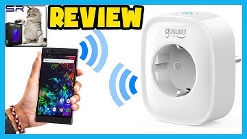 Gosund Smart Wi-Fi EU Socket (remote controls via App) REVIEW + How to SETUP