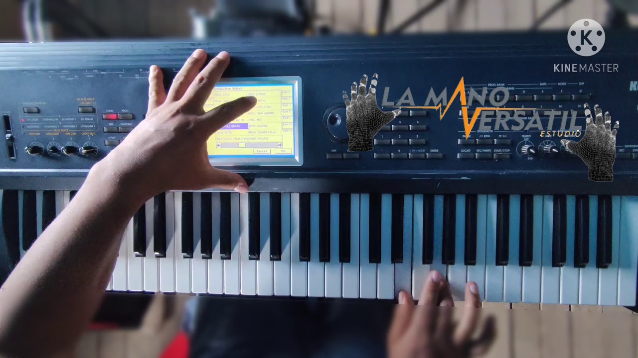 SOLO AMIGOS - VIRUS DE AMOR ( KORG TRITON EXTREME ) DEMOSTRACIÓN