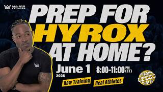 Major Live｜Can You Really Prep for HYROX at Home? | Train & Talk EP.02