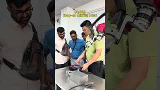 Drag-and-drop welding robot.#industrial #welding #robot #spraying #stamping