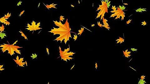 Leaves Falling Overlay Video Effect+Free Download