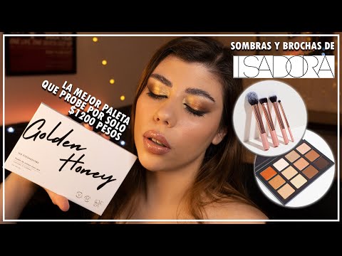 La MEJOR PALETA ECONÓMICA que PROBÉ 🤑 MAQUILLAJE Y BROCHAS DE ISADORA - TODO VEGANO Y CRUELTY FREE