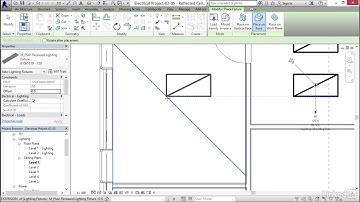 REVIT MEP ELECTRICAL :  Adding lighting fixtures