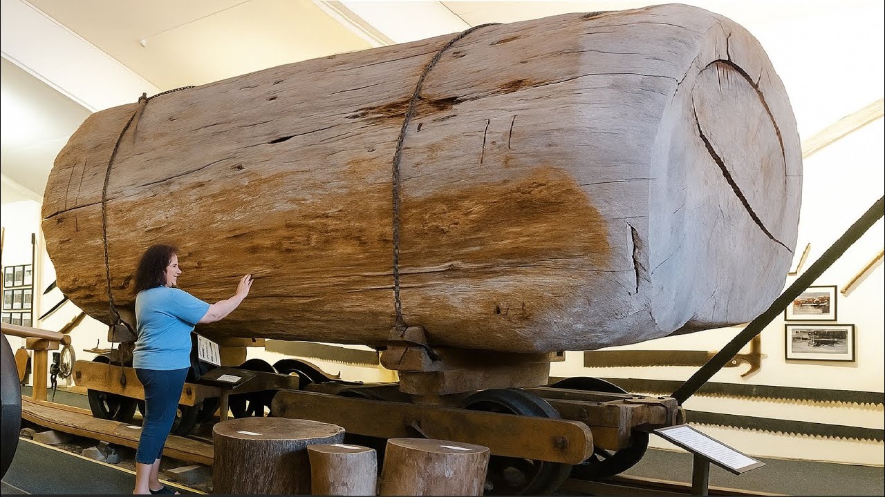 How Wood Is Made: Powerful Logging and Sawmill Machines at Work
