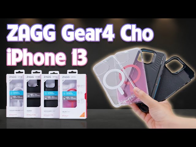 Trên tay 4 ỐP LƯNG ZAGG GEAR4 cho iPhone 13 Series: Siêu Xịn - Chống Sốc Tốt