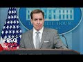 WATCH LIVE: White House holds news briefing with NSC spokesman John Kirby