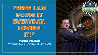 From Self-Doubt To Jet Engines How Maria Became An Aviation Technician