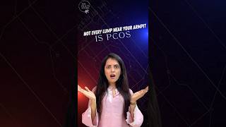 Not Every Lump Is PCOS | Accessory Breast Tissue Explained By Nutritionist #ytshorts #lump #pcos