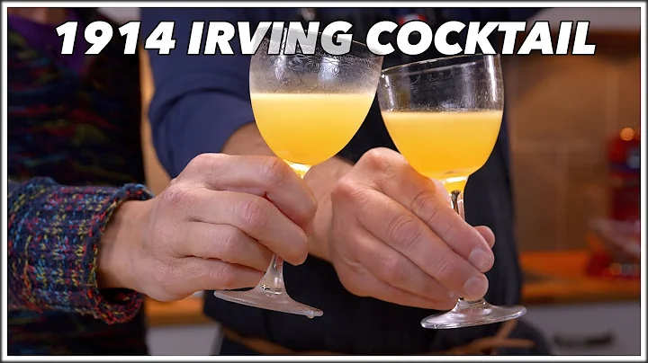 1914 Irving Cocktail By Jacques Straub - Cocktails After Dark
