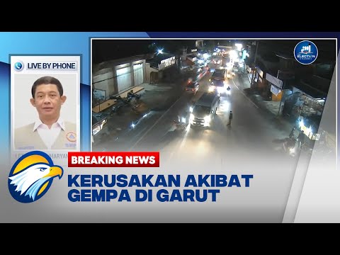 BREAKING NEWS - BNPB: 4 Rumah Rusak &amp; 1 Korban Luka Akibat Gempa Garut