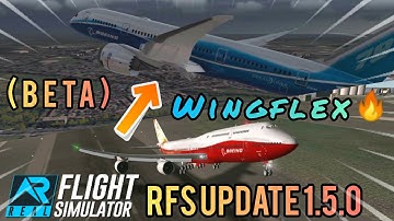 RFS 1.5.0 UPDATE OUT (BETA)|Wingflex! and new instrument shaders [RFS]🔥 (RFS real flight simulator)