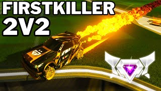 FIRSTKILLER Is INSANE - Ranked SSL - 2v2 - Rocket League Replays