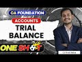Trial Balance   - Detailed ONE SHOT - CA Foundation Accounts | CA Vivek Мehta | Jan 26