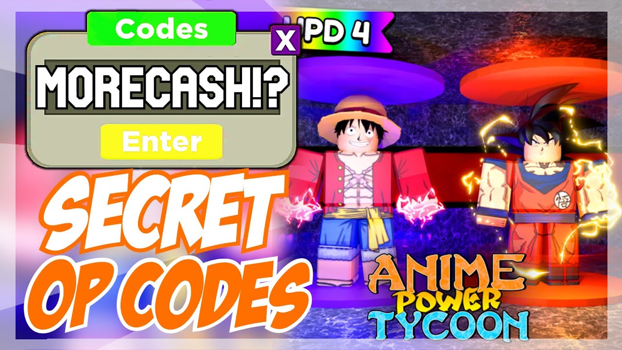 Roblox Anime Power Tycoon New Codes September 2022  YouTube