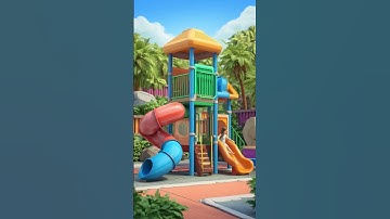 🎠🎶123 Learning Fun in the Playground! Kids Slide & Learn Numbers | Fun Educational Video"📚🎉🧒👸