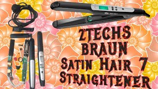 Braun Satin Hair 7 Straightener | Hair Straightener Repair | ASMR Restoration | Braun Satin Ions