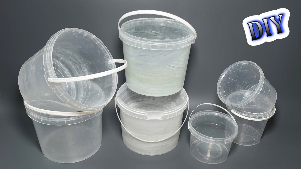 3 ИДЕИ ИЗ ПЛАСТИКОВЫХ ВЕДЕР💥КОРЗИНА ОРГАНАЙЗЕР СВОИМИ РУКАМИ💠ИДЕИ ИЗ ДЖУТА.Creative ideas