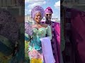 Bride in many colors