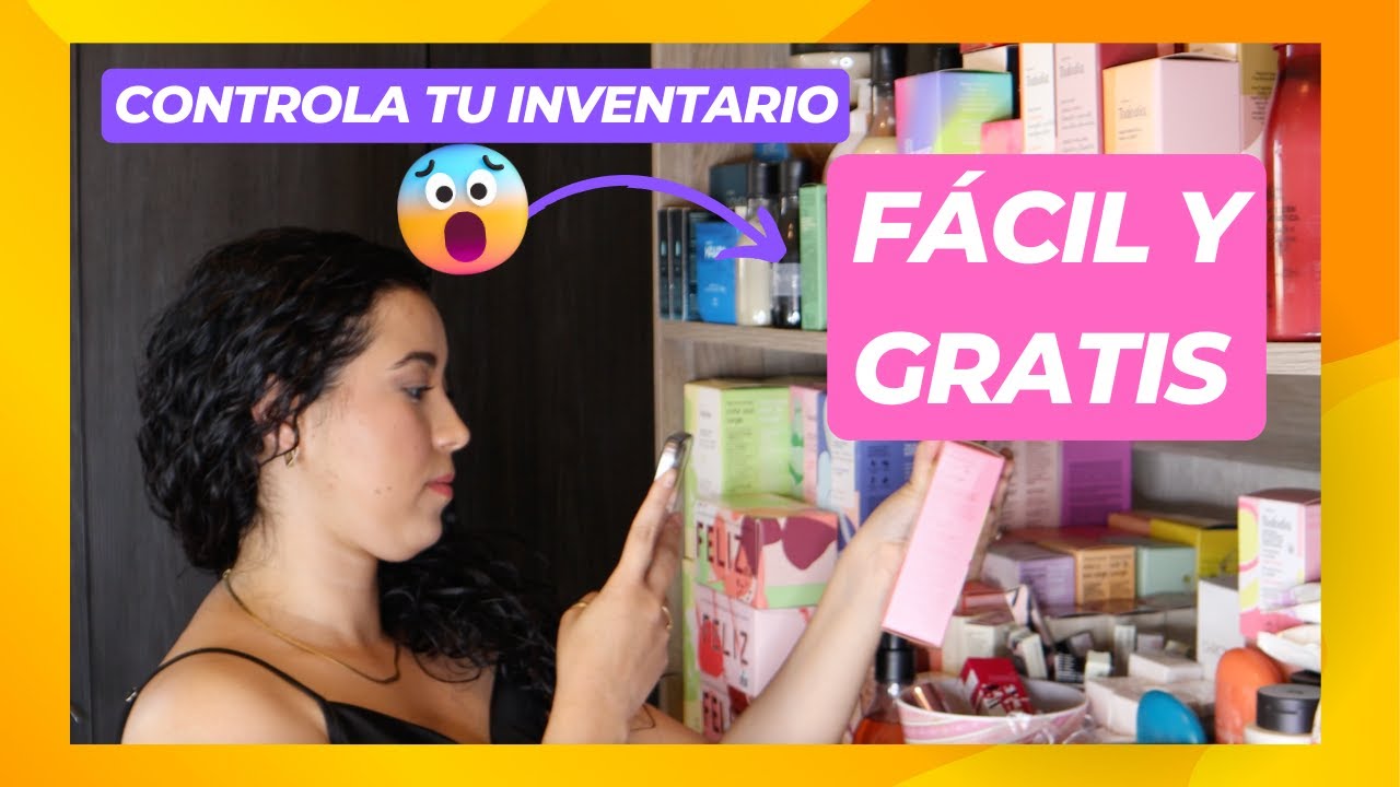 Controla tu inventario fácil y gratis desde tu iPhone! - Pamela Franco