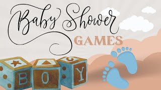 Baby Shower Games #baby #babyshower #games #babyshowergames