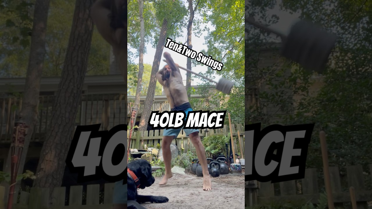 40lb Mace Swings - Ten & Two’s (18kg)