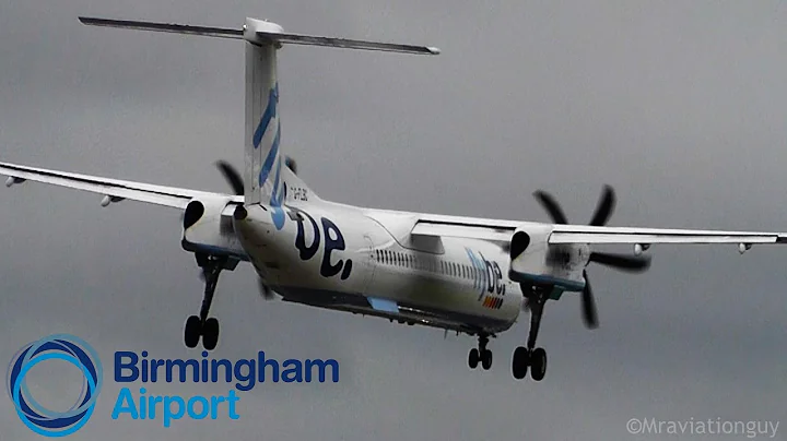 Flybe Dash 8-Q400 Hard Landing in Tricky Conditions at Birmingham Airport