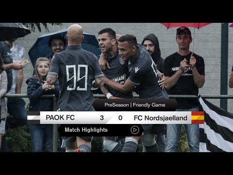 Τα γκολ του ΠΑΟΚ-FC Nordsjaelland - PAOK TV
