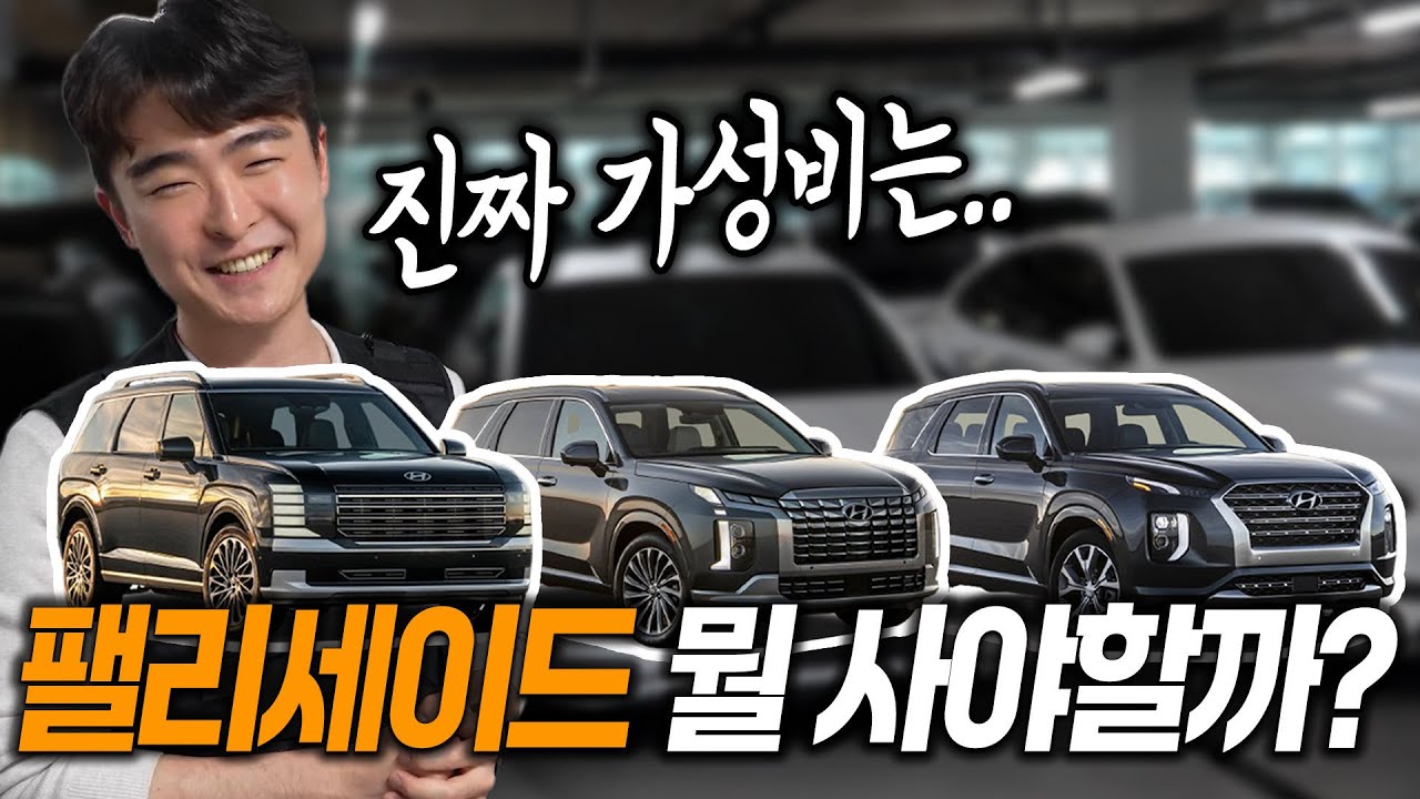 팰리세이드 중고차 사실 분 보세요!