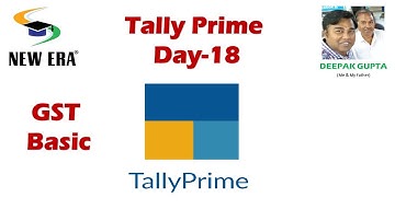 Tally Prime Day 18 By Deepak Gupta (24 June 2024)