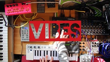 Elektron digitakt JAM with model cycles,YAMAHA QY10,Arturia keystep "Vibration" 09/02/21 PM13:57