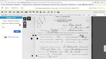 FamilySearch Web Indexing - Part 3: Learn the Indexing Tool Features