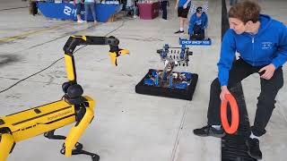 BD Spot plays fetch with FIRST Robotics