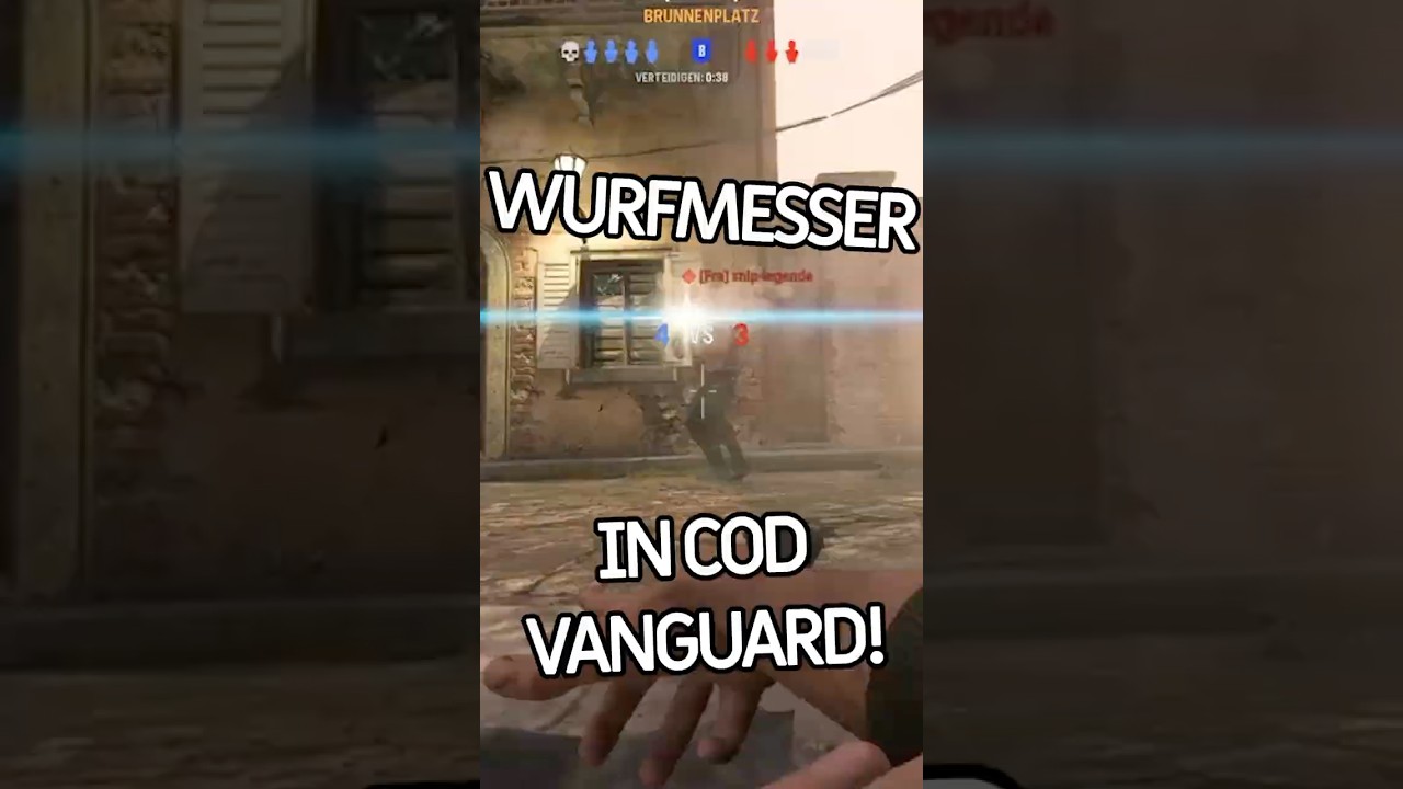 WURFMESSER in CoD Vanguard! 😏
