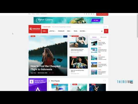 Vinazine - Joomla News Magazine Template        Len Rex