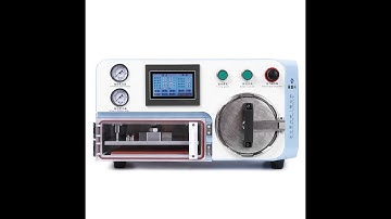 ZM-1 laminating and bubble removing machine without vacuum pump and air compressor, price $289/pc.