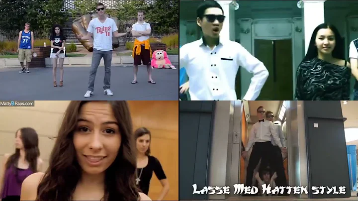 4 Gangnam Style Mashup Parody